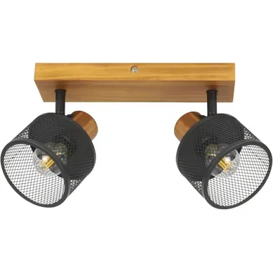 Spot De Plafond En Bois Vintage E14 Lampe De Couloir Pour Cuisine