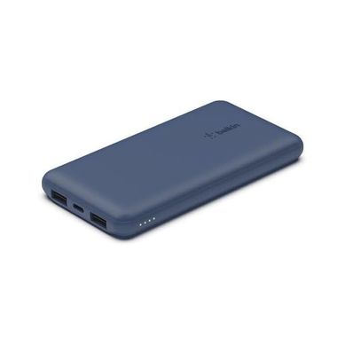 Batterie Externe 10 000 Mah Bleue – 3 Ports (2x USB-a, 1x USB-c), 15 W Batterie Externe 10 000 Mah Bleue – 3 Ports (2x USB-a, 1x USB-c), 15 W
