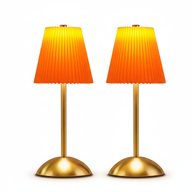 Lampe De Table Salon Lot De 2  Sans Fil Avec 3 Températures De Couleur Pour Bureau