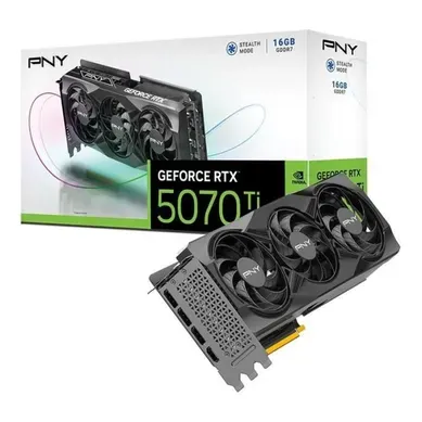 Geforce Rtx 5070 Ti 16 Go Gddr7 PCie 5.0 Triple-fan - 4k/8k Geforce Rtx 5070 Ti 16 Go Gddr7 PCie 5.0 Triple-fan - 4k/8k