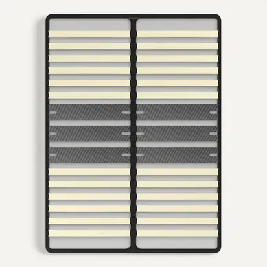 Cadre Lattes 140x190 Cm, 2x15 Lattes Peuplier Naturel Cadre Lattes 140x190 Cm, 2x15 Lattes Peuplier Naturel