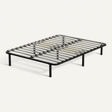 Sommier Cadre à Lattes 140x200 Cm, 2x14 lattes, Inclus 7 pieds Sommier Cadre à Lattes 140x200 Cm, 2x14 lattes, Inclus 7 pieds