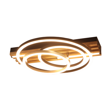 Plafonnier LED 44w 38cm Intensité Variable Plafonnier Moderne Avce Télécommande Pour Salon