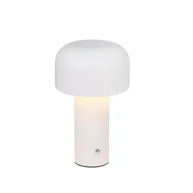 Lampe De Table LED Sans Fil 2w Moderne Lampe De Chevet Tactile En Métal Pour Salon