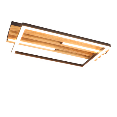Plafonnier LED 38cm 24w Plafonnier 3000k Moderne Rectangulaire Pour Chambre