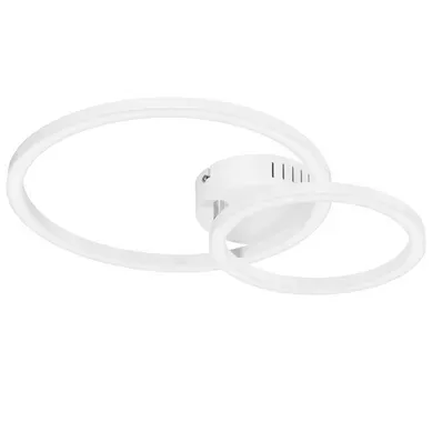 Plafonnier LED 23 W 40 Cm Plafonnier Blanc Moderne 3000 K Plafonnier Salon