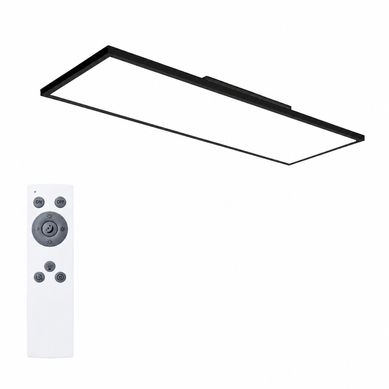 Plafonnier LED 13.5w Plafonnier Noir Intensité Variable Lampe De Plafond 100 X 25 Cm Pour Salon Plafonnier LED 13.5w Plafonnier Noir Intensité Variable Lampe De Plafond 100 X 25 Cm Pour Salon