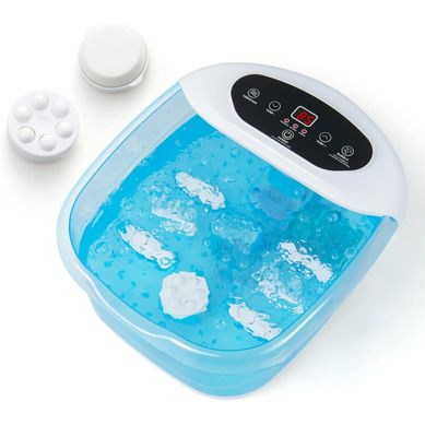 Bain De Pieds Avec Massage Automatique, Chauffage Rapide 35°c à 46°c, Vibration Des Bulles,bleu Bain De Pieds Avec Massage Automatique, Chauffage Rapide 35°c à 46°c, Vibration Des Bulles,bleu