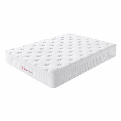 Matelas Ressorts 160x200 Cm – épaisseur 30 Cm – Confort équilibré – Tissu Doux Au Toucher