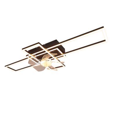 Ventilateur De Plafond Avec Éclairage LED 94 Cm 6 Vitesses Intensité Variable Avec Télécommande Ventilateur De Plafond Avec Éclairage LED 94 Cm 6 Vitesses Intensité Variable Avec Télécommande