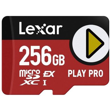 Carte Play Pro Microsdxc™ Express - Carte Mémoire - 256gb - Vitesse De Lecture Jusqu'à 900mo/s Carte Play Pro Microsdxc™ Express - Carte Mémoire - 256gb - Vitesse De Lecture Jusqu'à 900mo/s