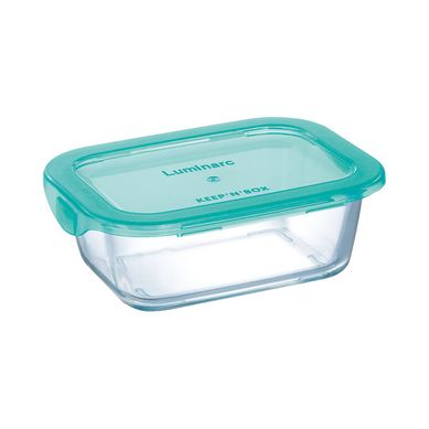Boîte De Conservation Rectangulaire Hermétique 38 Cl Keep'n Box + Couvercle Lagoon - Luminarc