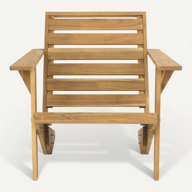Chaise Adirondack Willene Neutre Bois D'acacia 75 X 81 X 72 Cm Chaise Adirondack Willene Neutre Bois D'acacia 75 X 81 X 72 Cm