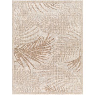 Tapis D'extérieur/intérieur Aspect Jute Beige/ivoire 160x213 Cm Vanessa
