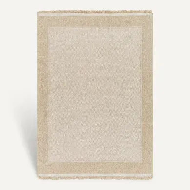 Tapis D'extérieur/intérieur Aspect Jute Beige 160x213 Cm Jenny