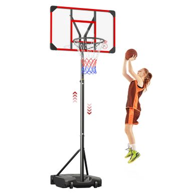 Panier Basket-ball Sur Pied Pour Enfant-adulte Extérieur Intérieur Hauteur Réglable147-260cm Rouge Panier Basket-ball Sur Pied Pour Enfant-adulte Extérieur Intérieur Hauteur Réglable147-260cm Rouge