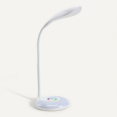 Lampe de bureau MILA Blanc Lampe de bureau MILA Blanc vue 3/4