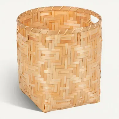 Panier petit modèle MONG naturel Panier petit modèle MONG naturel vue 3/4