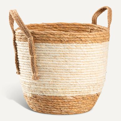Panier YELEN naturel Panier YELEN naturel vue 3/4
