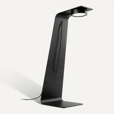 lampe de bureau LED H.36,6 cm JACKSON noir lampe de bureau LED H.36,6 cm JACKSON noir vue 3/4