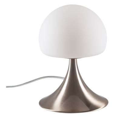 Lampe touch G9 H. 21 cm TOAD Chrome Lampe touch G9 H. 21 cm TOAD Chrome vue 3/4