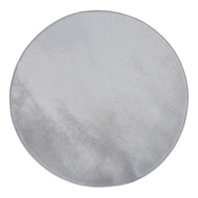 Tapis Ø 80 cm FAIRY Gris vue de face