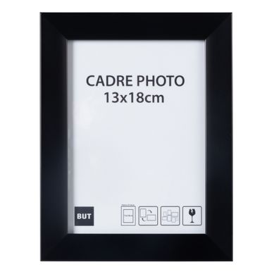 Cadre photo 13x18 cm  Noir vue de face