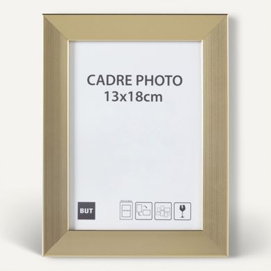 Cadre photo 13x18 cm  Champagne vue de face