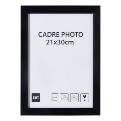 Cadre photo 21x30 cm  Noir vue de face