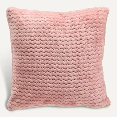 Coussin 40x40 cm ZIGGY Rose Coussin 40x40 cm ZIGGY Rose vue de face
