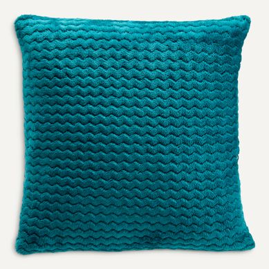 Coussin 40x40 cm ZIGGY Bleu Coussin 40x40 cm ZIGGY Bleu vue de face