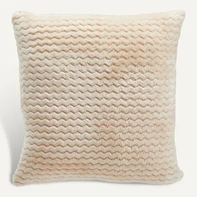 Coussin 40x40 cm ZIGGY Beige Coussin 40x40 cm ZIGGY Beige vue de face