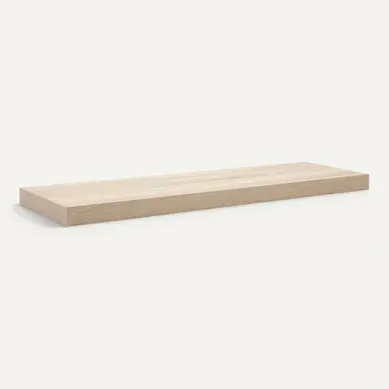 Etagère 80 cm MELIE Imitation chêne Etagère 80 cm MELIE Imitation chêne vue 3/4