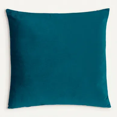 Coussin 40x40 cm VELVET Bleu Coussin 40x40 cm VELVET Bleu vue de face
