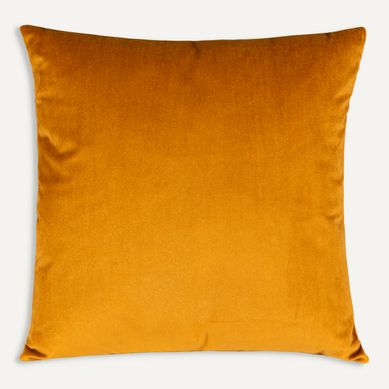 Coussin 40x40 cm VELVET Jaune Coussin 40x40 cm VELVET Jaune vue de face