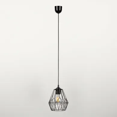 Suspension D. 17,5 cm INNA Noire Suspension D. 17,5 cm INNA Noire vue 3/4