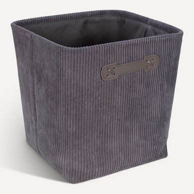 Panier Taille L VELLUTO Gris Panier Taille L VELLUTO Gris vue 3/4