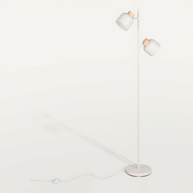 Lampadaire 2 lumières H.143,5 MARISOL Crème Lampadaire 2 lumières H.143,5 MARISOL Crème vue 3/4