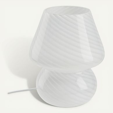 Lampe à poser H. 18,5 cm LINE 2 Blanche Lampe à poser H. 18,5 cm LINE 2 Blanche vue 3/4