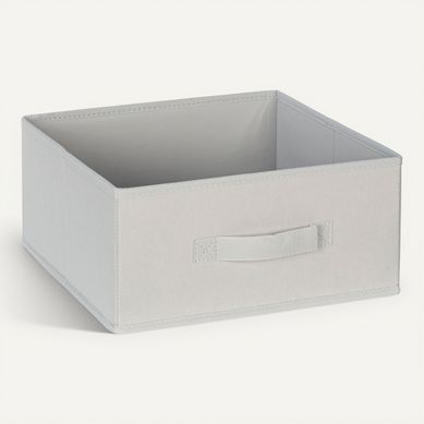 Panier H15 cm INTISSE Gris Panier H15 cm INTISSE Gris vue 3/4