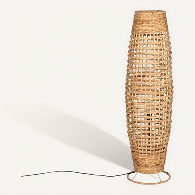 Lampe de sol jacinthe H.111 cm GOA 2 Naturel Lampe de sol jacinthe H.111 cm GOA 2 Naturel vue 3/4