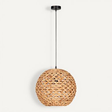 Suspension jacinthe D. 40 cm GOA 2 Naturel Suspension jacinthe D. 40 cm GOA 2 Naturel vue 3/4