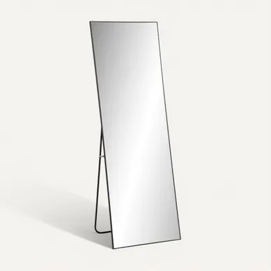 Psyché H. 150 cm ALEXI Noir Psyché H. 150 cm ALEXI Noir vue 3/4