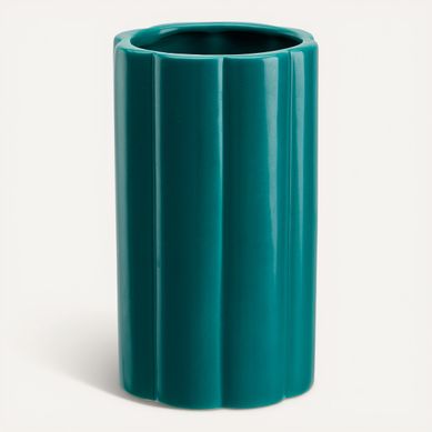 Vase H. 15 cm ANGELE Bleu Vase H. 15 cm ANGELE Bleu vue 3/4