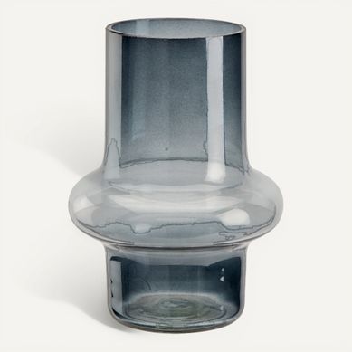 Vase H. 21 cm ASTRID Gris fumé Vase H. 21 cm ASTRID Gris fumé vue 3/4