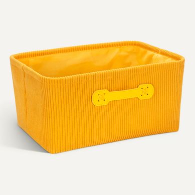Panier taille M VELLUTO Jaune Panier taille M VELLUTO Jaune vue 3/4
