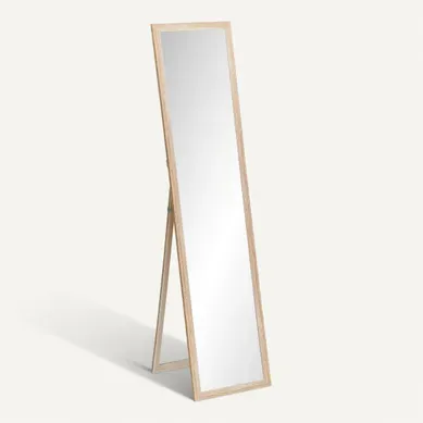 Miroir psyché 35x144 cm MALO Naturel Miroir psyché 35x144 cm MALO Naturel vue 3/4