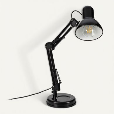 Lampe de bureau H. 50 cm ARCHI Noire Lampe de bureau H. 50 cm ARCHI Noire vue 3/4