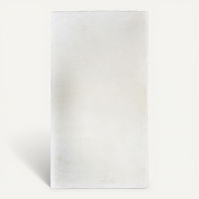 Tapis 60x110 cm JACOB Blanc vue de face