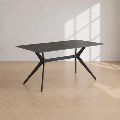 Table céramique L. 160 ARIA Noir Table céramique L. 160 ARIA Noir